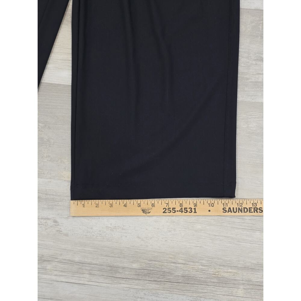 NWT Athleta Pinnacle High Rise Cargo Trouser Pants Black Size 10 Wide Leg 562507 - Picture 6 of 7